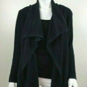 Ann Taylor Drape Open Front Knit Cardigan Sweater